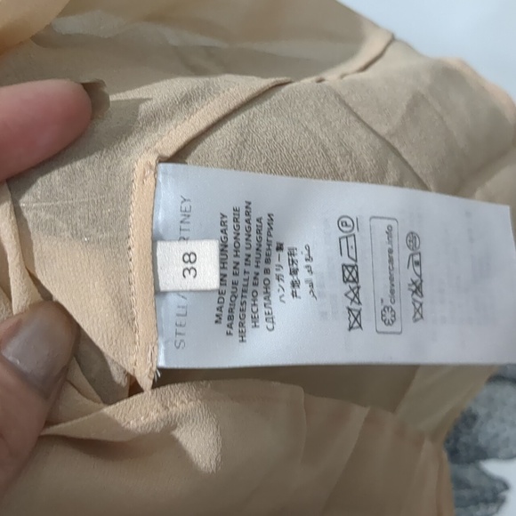 Stella McCartney silk asymetrical top - Picture 5 of 6